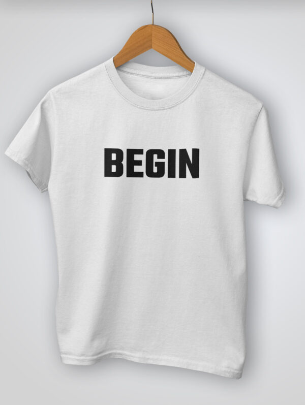 Begin Men's White T-Shirt