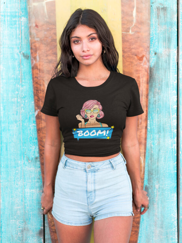 Boom Crop Tshirt