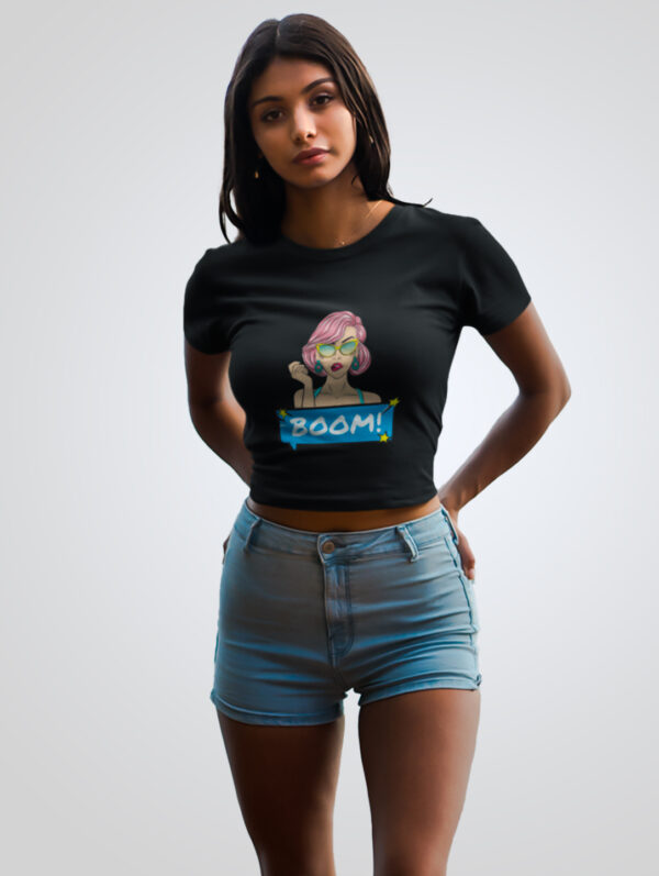 Boom Crop Tshirt