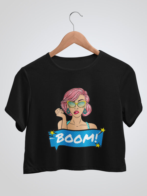 Boom Crop Tshirt