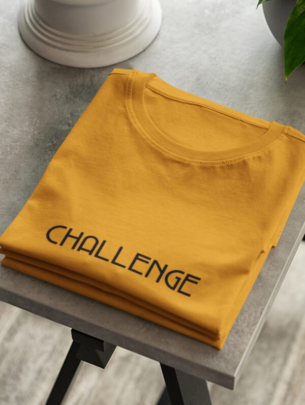 Challenge Men's Yellow Mustard T-Shirt