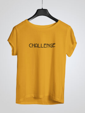 Challenge Men's Yellow Mustard T-Shirt