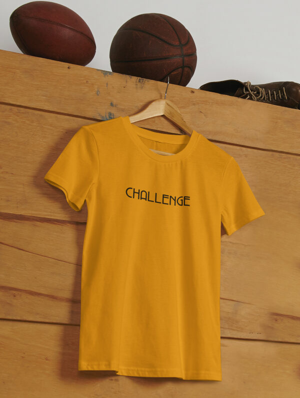 Challenge Men's Yellow Mustard T-Shirt