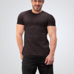 Plain Brown T-Shirt For Men's