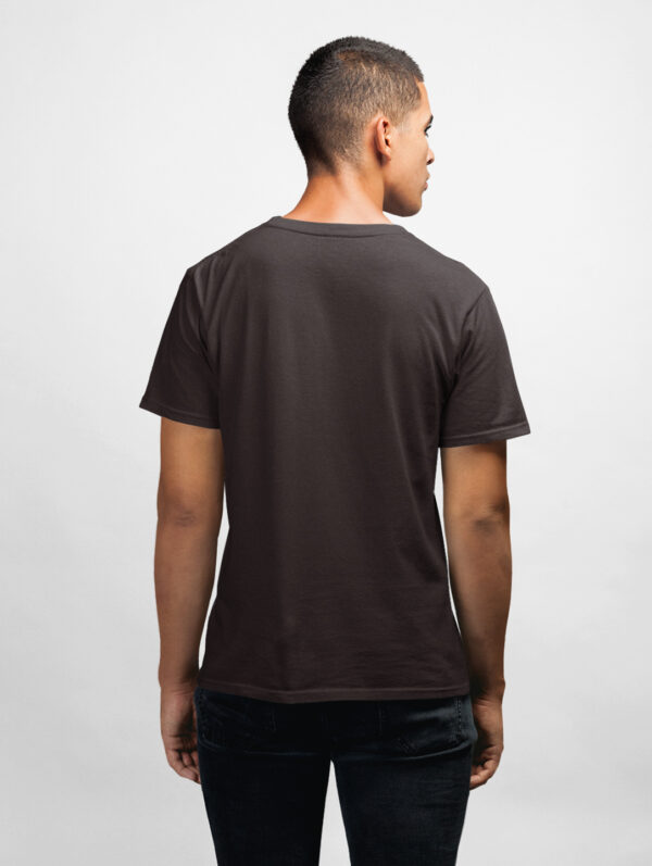 Plain Brown T-Shirt For Men's