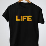 Life Men's Black T-Shirt