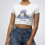 Little Yogi Crop Top T-Shirt