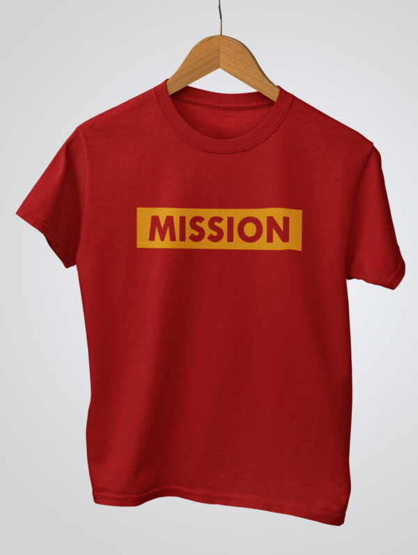 Mission Men's Red T-Shirt