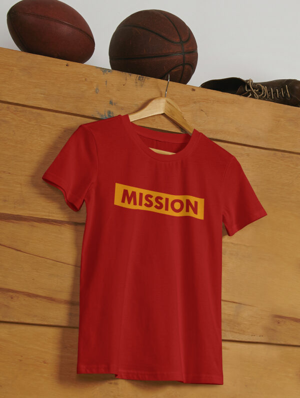 Mission Men's Red T-Shirt