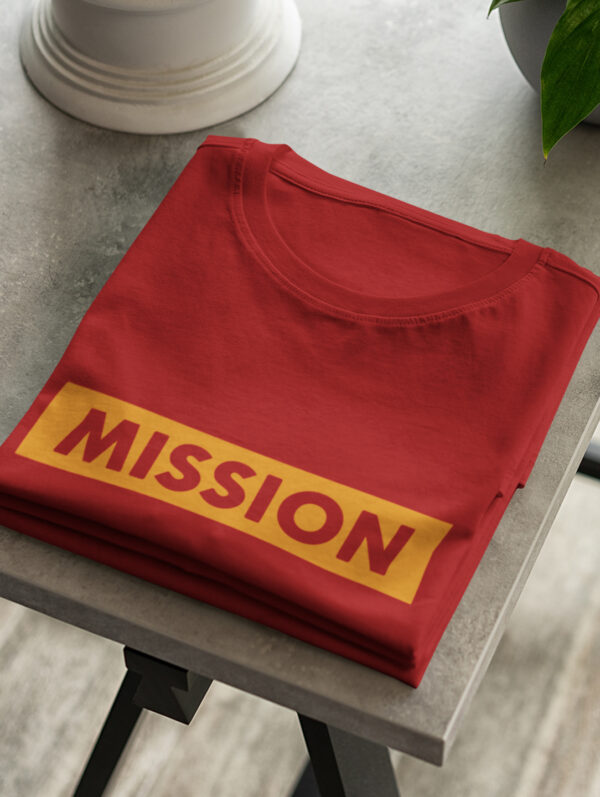 Mission Men's Red T-Shirt