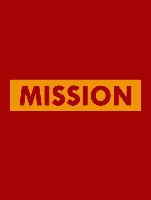 Mission Men's Red T-Shirt