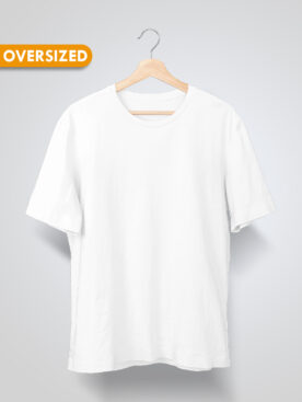 White Oversized T-Shirt For Men