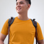 Plain Yellow T-Shirt For Men's