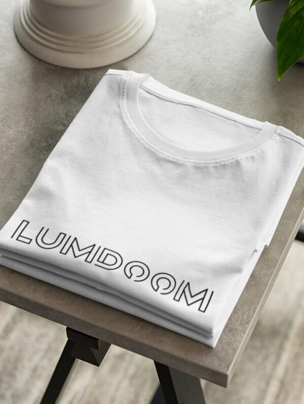 Lumdoom Men's White T-Shirt