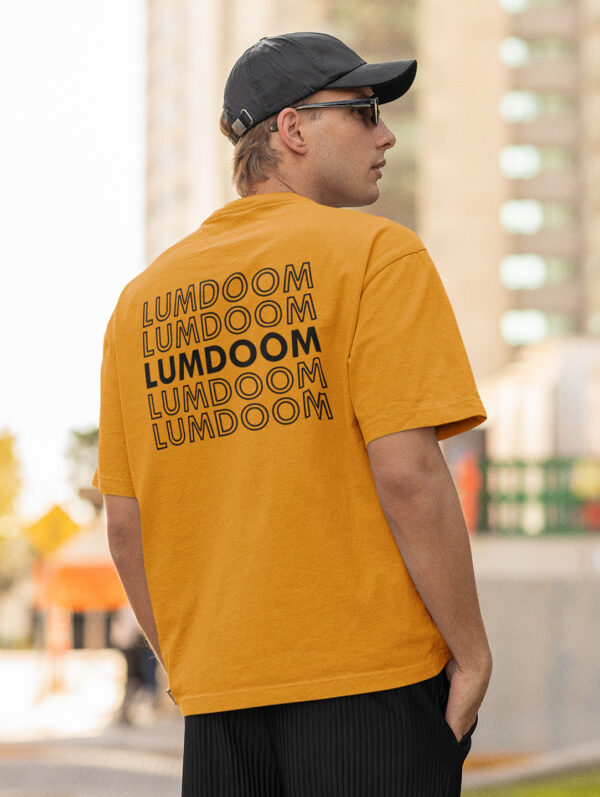 lumdoom Oversized Plain T-Shirt For Men