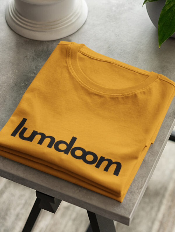 lumdoom Oversized Plain T-Shirt For Men