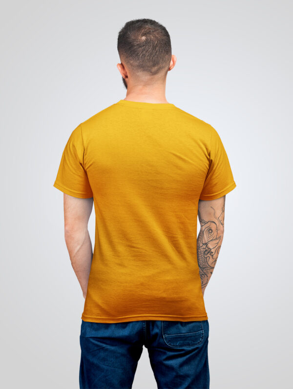 Oh Yeah Men's Mustard Yellow T-Shirt