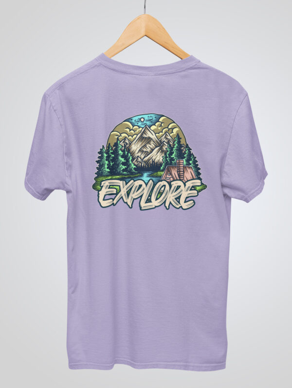 Explore Oversized Lavender T-Shirt For Men