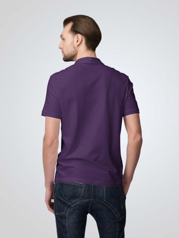 Purple Polo T-Shirt For Men