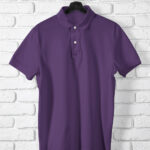 Purple Polo T-Shirt For Men