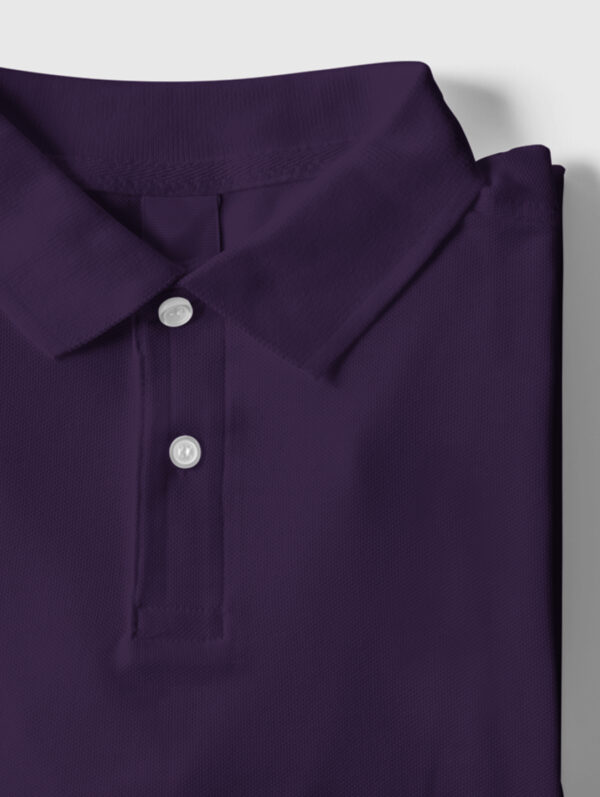 Purple Polo T-Shirt For Men