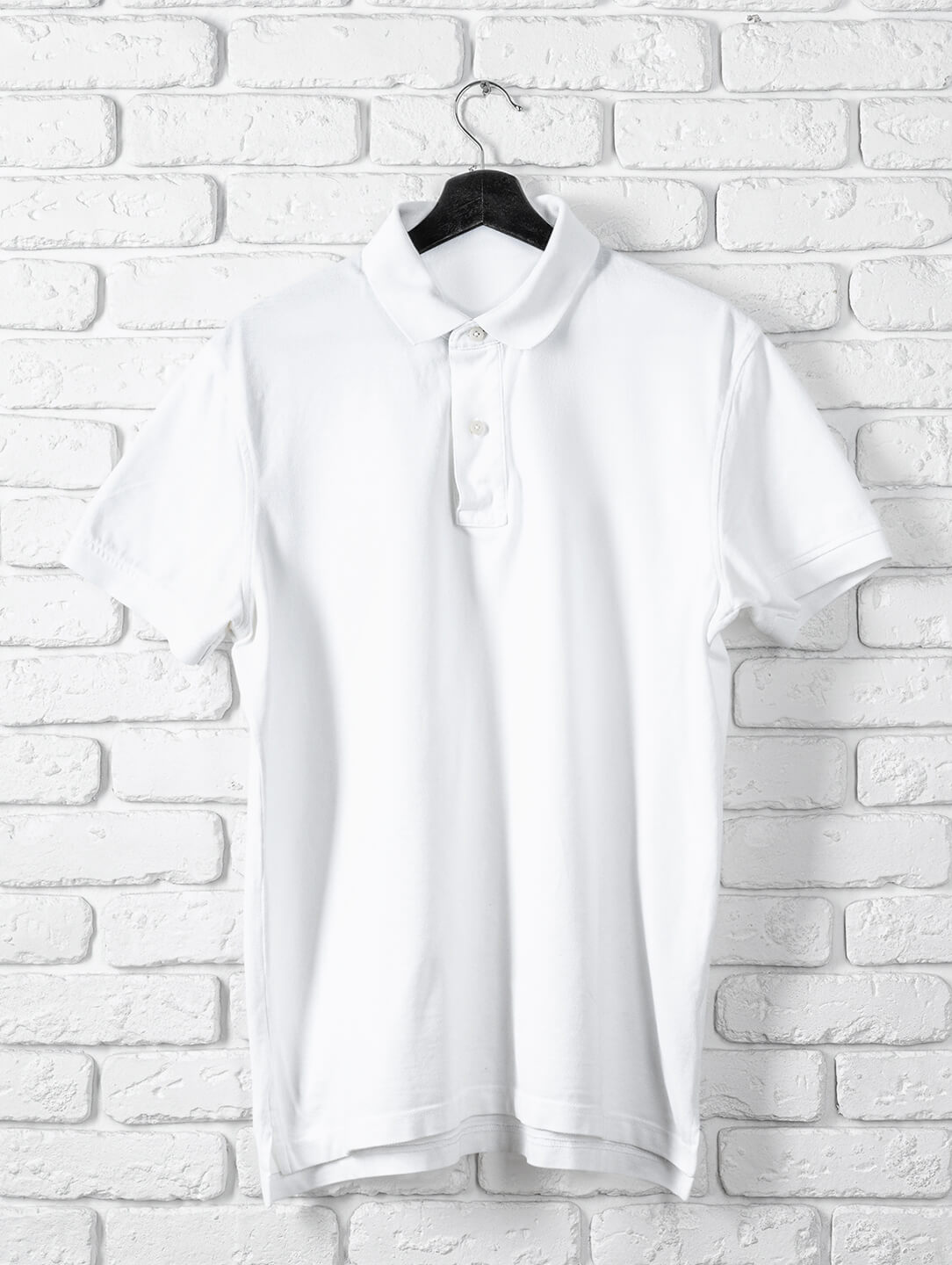 White Polo T-Shirt For Men