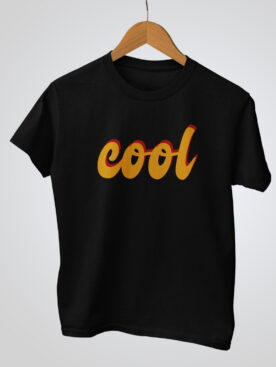 Cool Men's Black T-Shirt