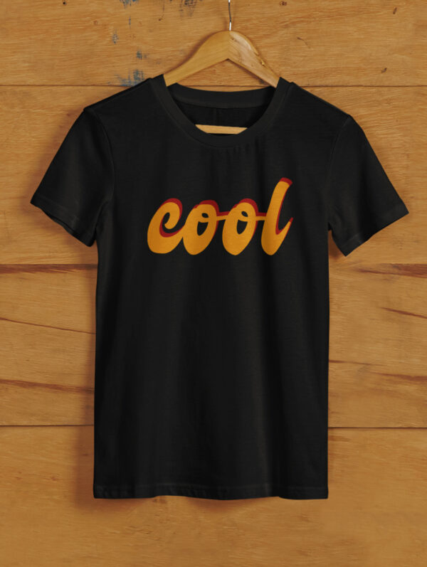 Cool Men's Black T-Shirt