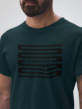 Lumdoom Design Men's Blue T-Shirt