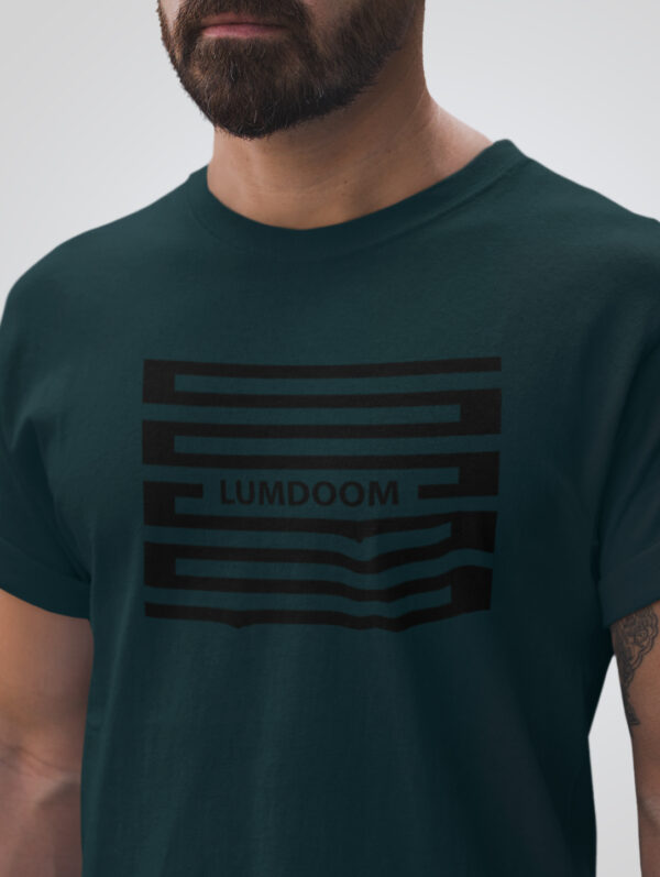 Lumdoom Design Men's Blue T-Shirt