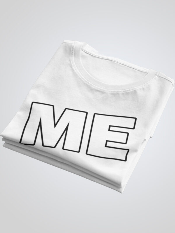 ME Men's White T-Shirt