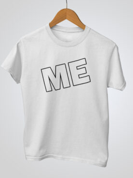 ME Men's White T-Shirt