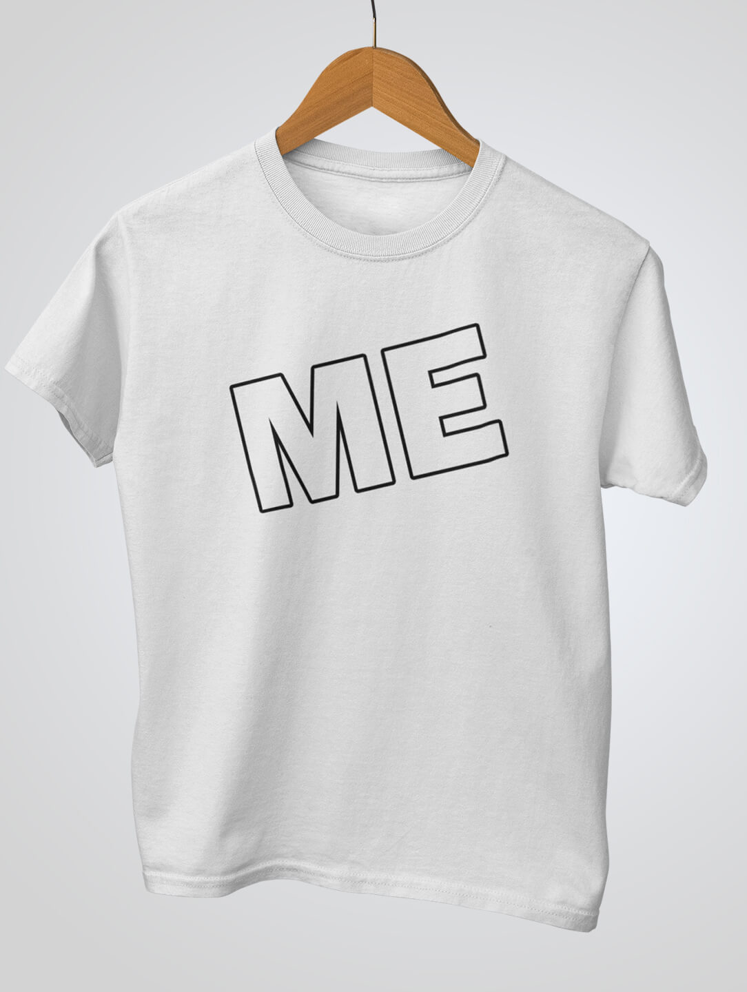 ME Men's White T-Shirt