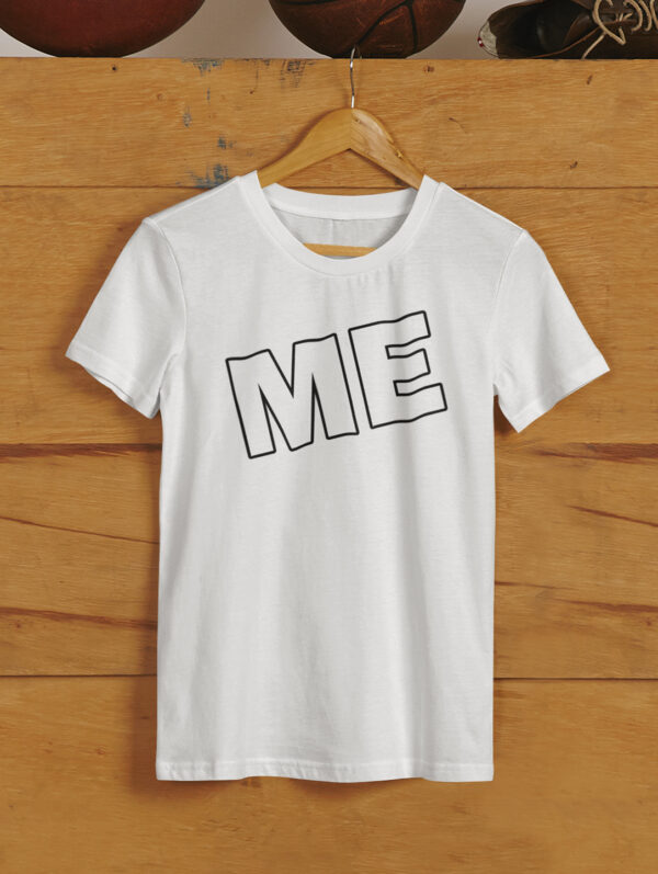 ME Men's White T-Shirt