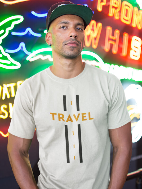 Travels Men's White T-Shirt