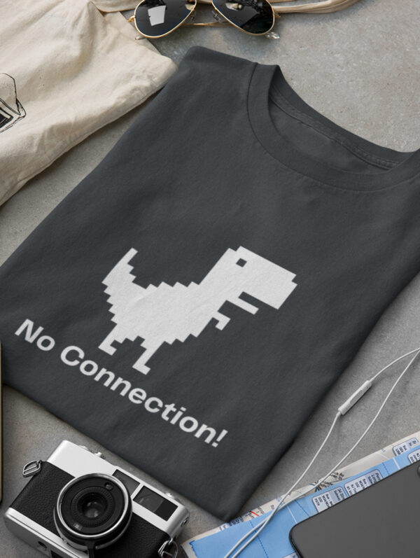 No Connection Men's Steel Grey T-Shirt