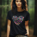 Be Gentle With Yourself Women's Black T-Shirt