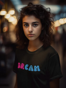 Dream Women's Black T-Shirt